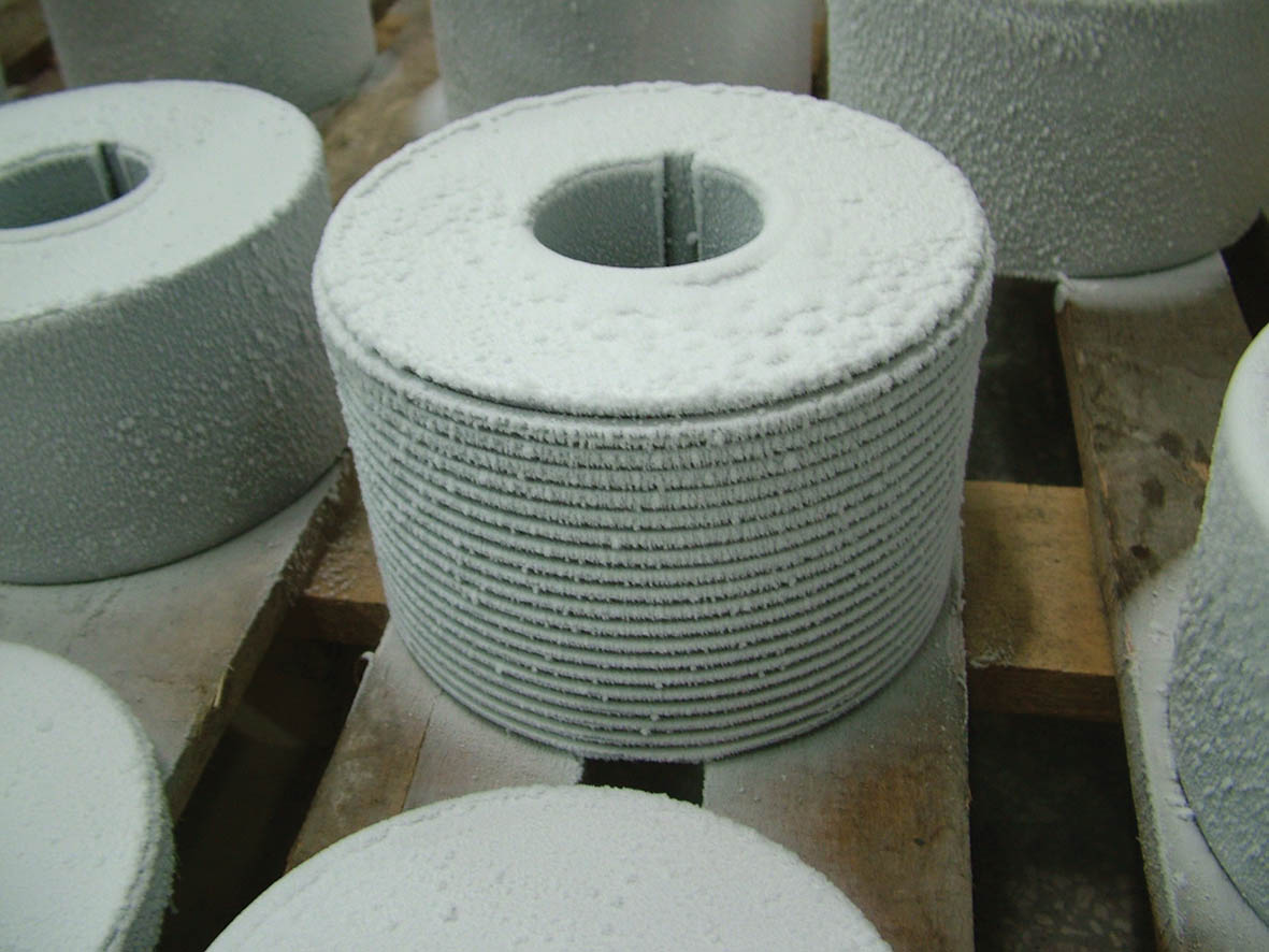 Пример процесса обработки деталей в криогенной установке