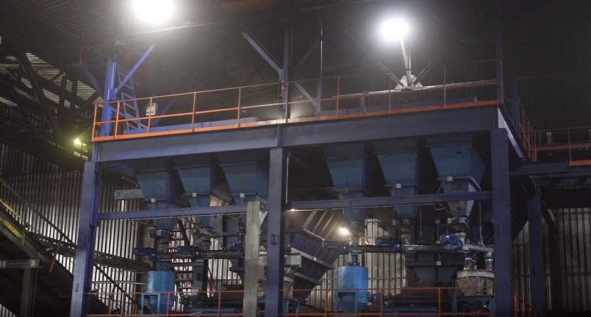 Модернизация смесеприготовления на 100 тонн в час на ПАО ТМЗ